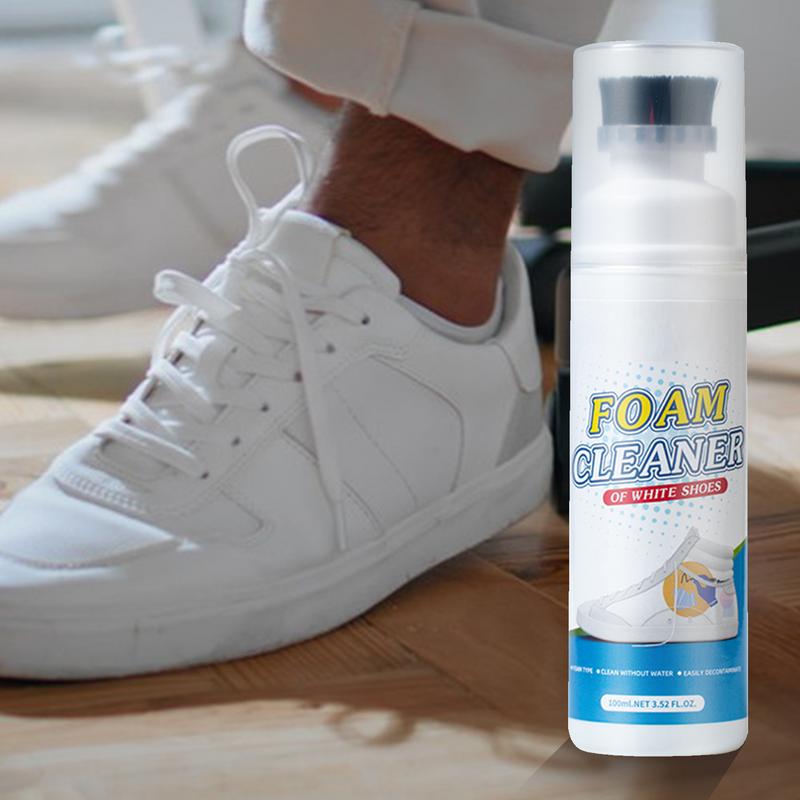 브러시 헤드가 있는 흰색 신발 클리너, 가죽 신발 클리 - Sneaker Cleaner 리뷰 및 가격