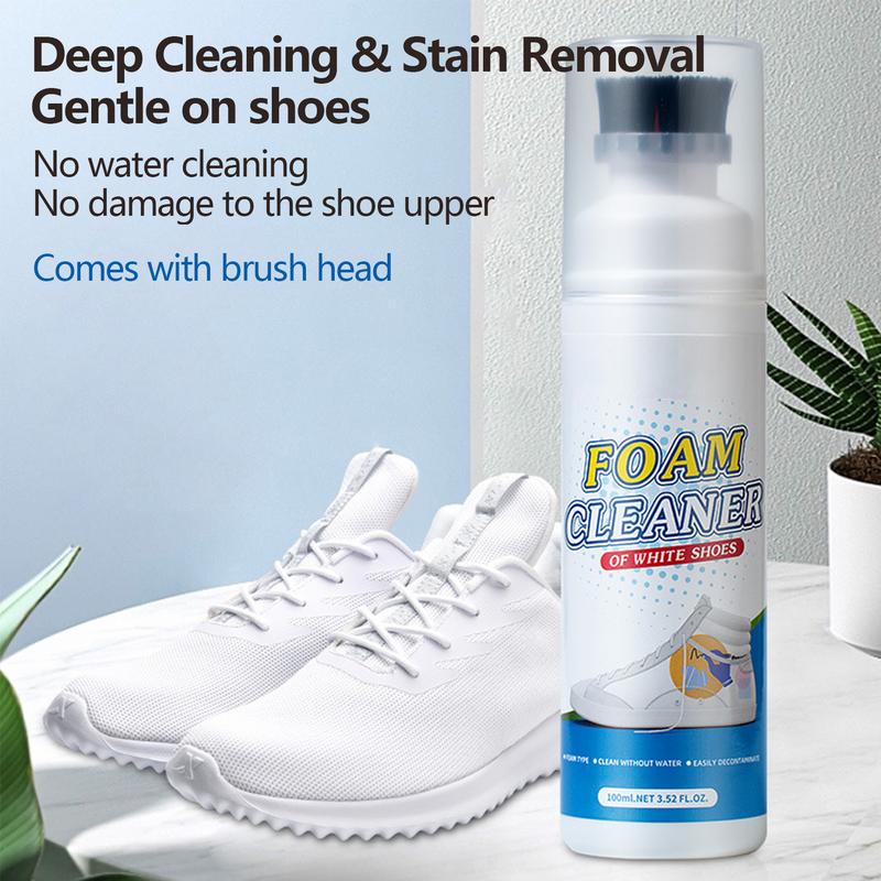 브러시 헤드가 있는 흰색 신발 클리너, 가죽 신발 클리 - Sneaker Cleaner 리뷰 및 가격