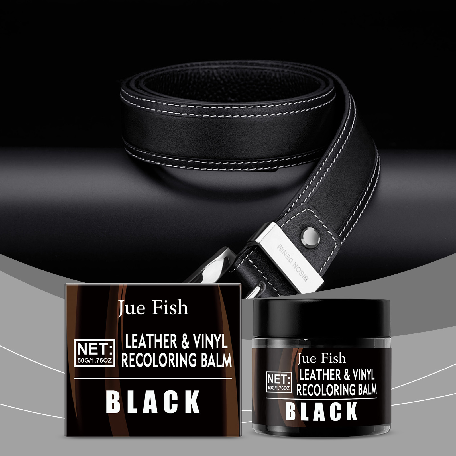 50g 블랙 가죽 재착색 밤 스크래치 복구 크림 소파  - Leather Shoe Polish 리뷰 및 가격