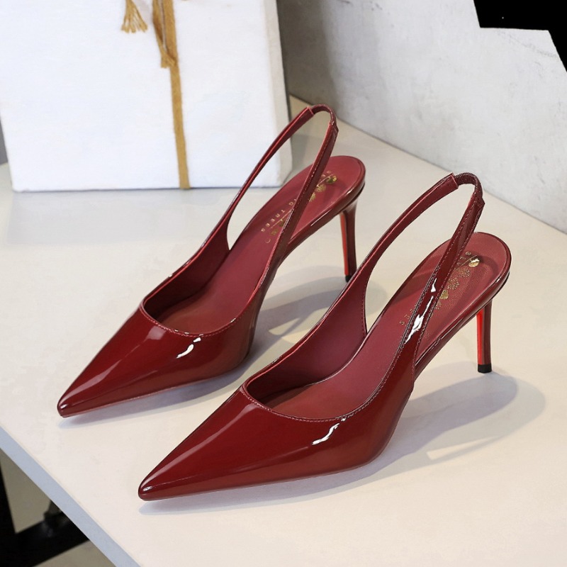 새로운 유럽 및 미국 스타일의 뾰족한 앞코 하이힐, 특 - Shoe Tree 리뷰 및 가격