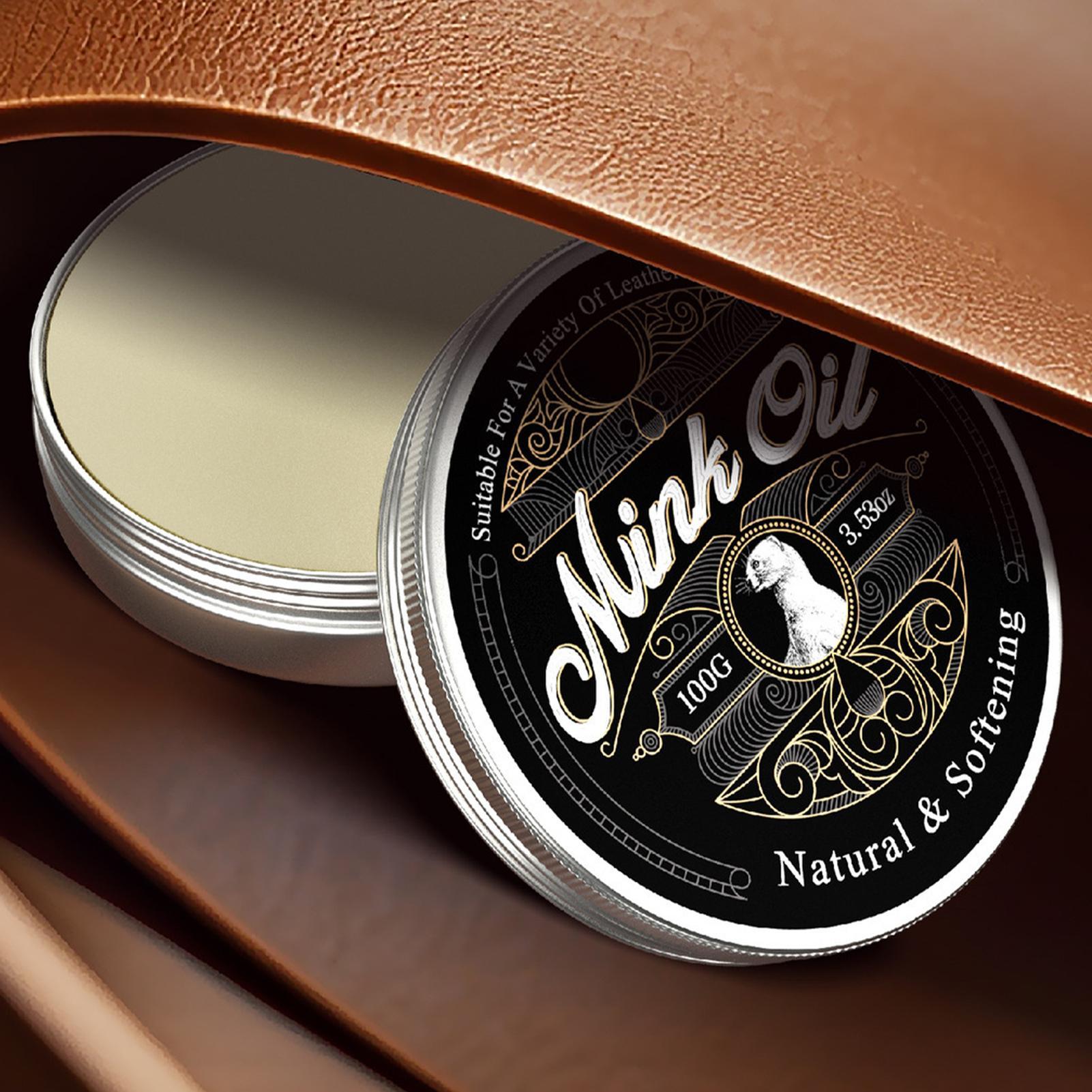 100g 청소용품 가죽용 보습 밍크 오일 밍크 오일 가 - Leather Shoe Polish 리뷰 및 가격